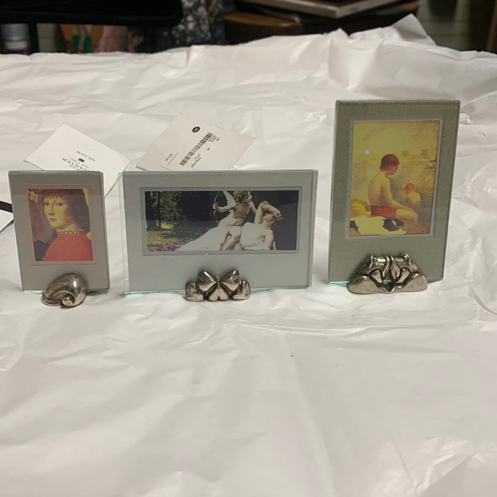 Dean Thaxter silver picture frames